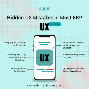 UX mistakes  avion technology