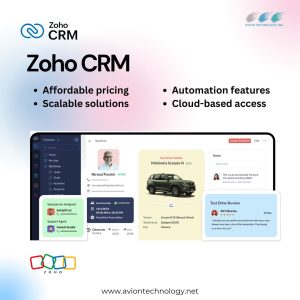 Zoho CRM | Avion Technology