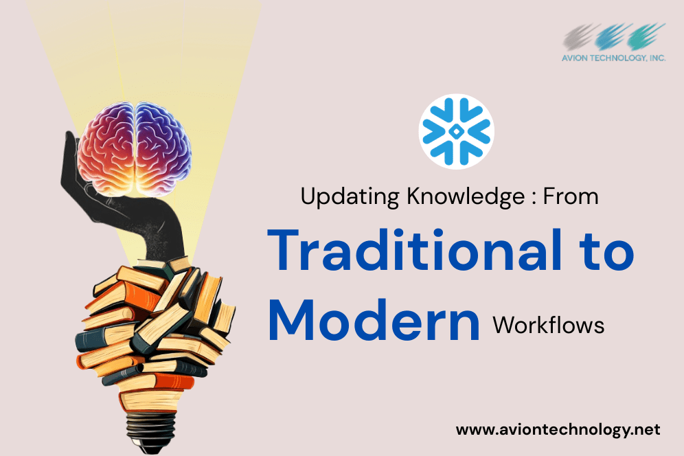 Updating Knowledge: From Traditional to Modern Workflows
