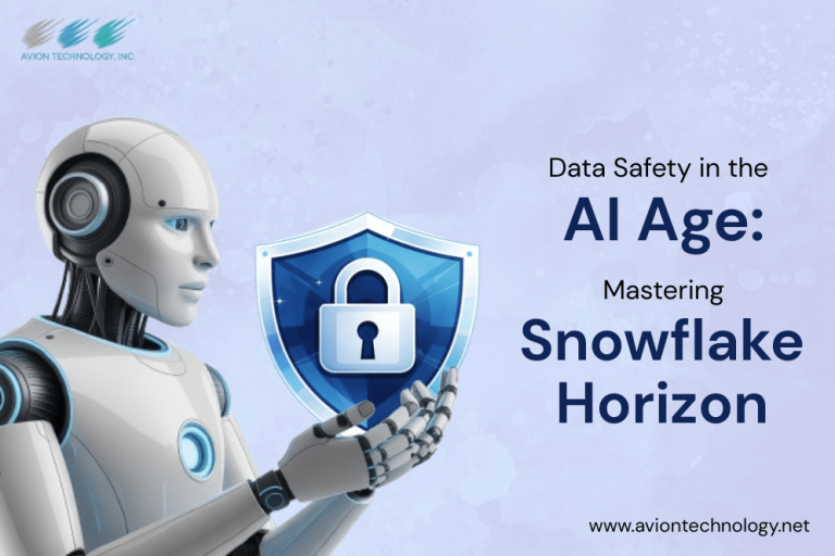 Snowflake Horizon with Avion Technology for Data Security