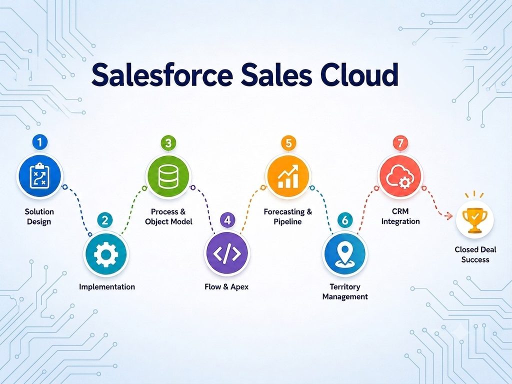 Salesforce Sales Cloud Consulting Built Around How Your Reps Actually Sell