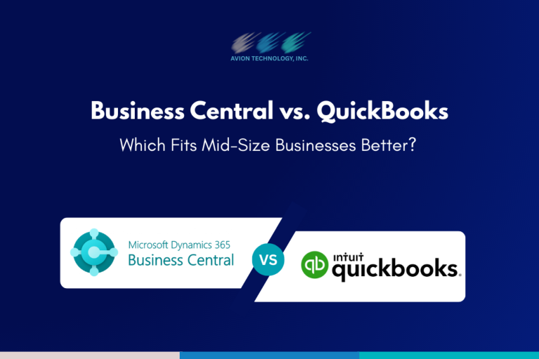 Business Central vs QuickBooks: Best Fit for Mid-Size Firms