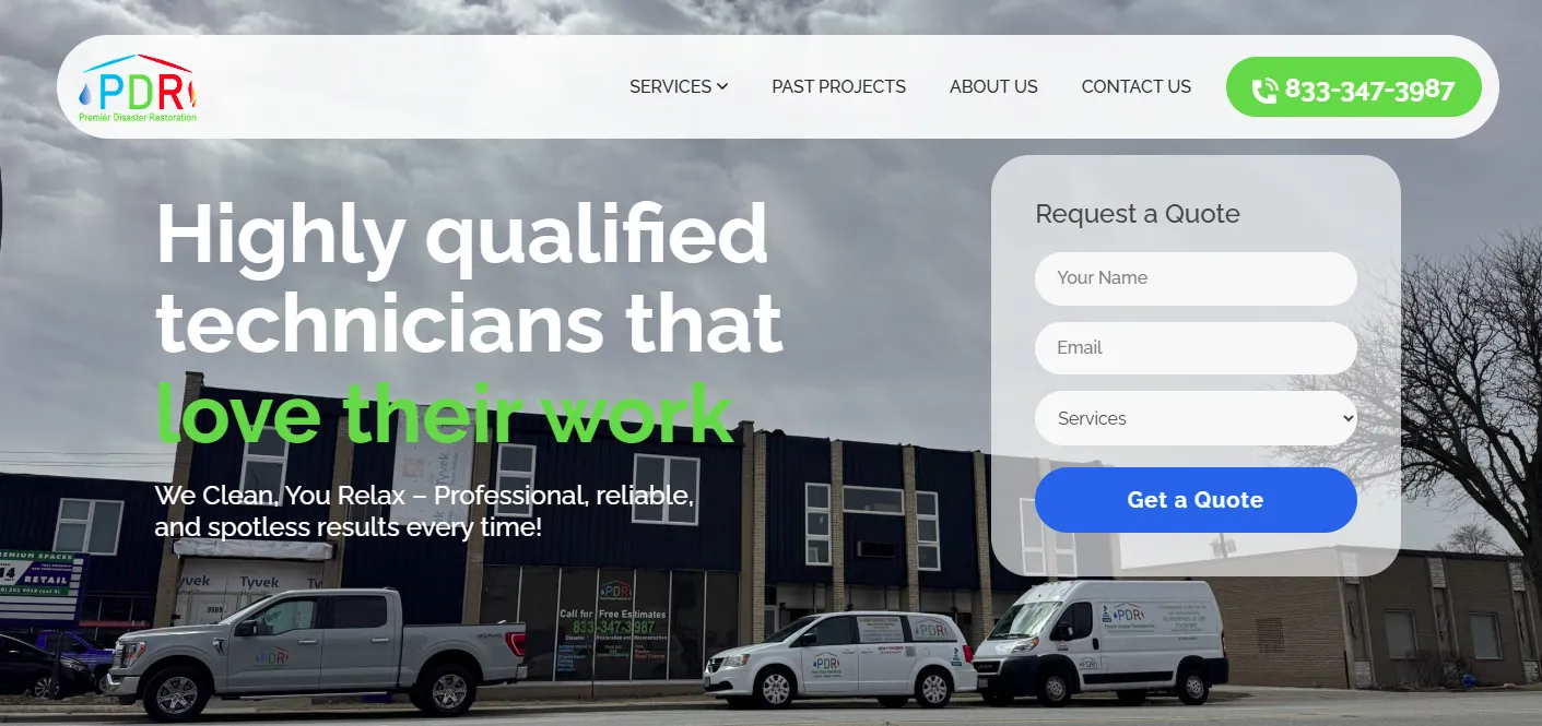 PDR website